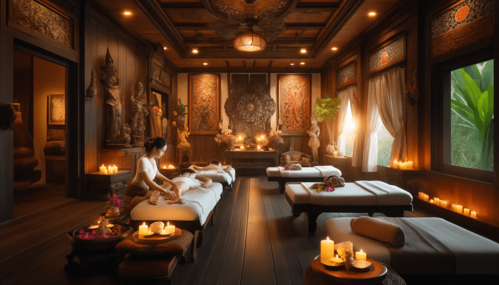 타이 마사지 샵