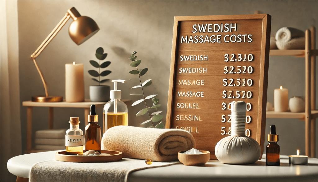 스웨디시 마사지 비용